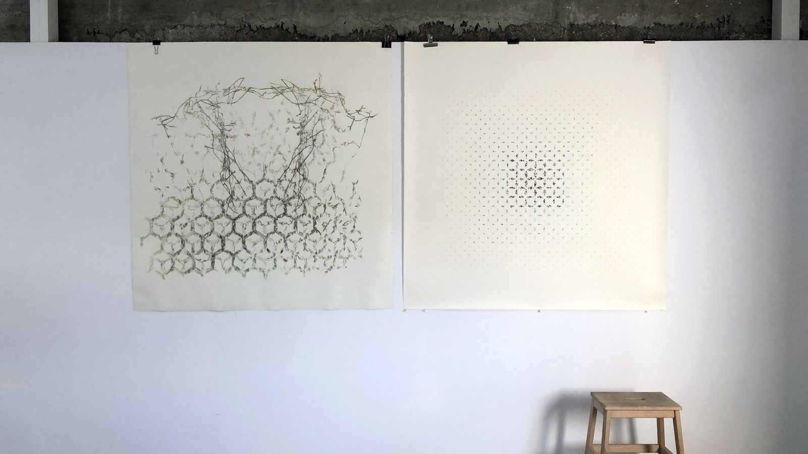 'Broza y reflejo 3' y 'Broza y reflejo 4'