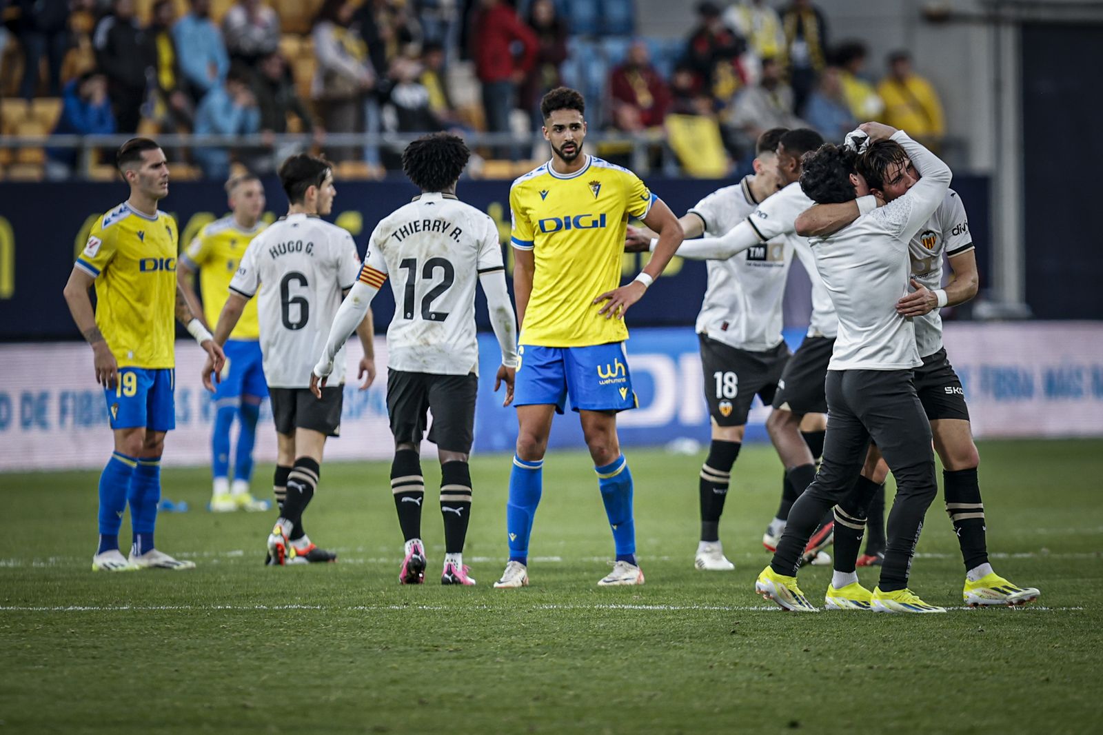 Partido de fútbol Cádiz CF - Valencia CF