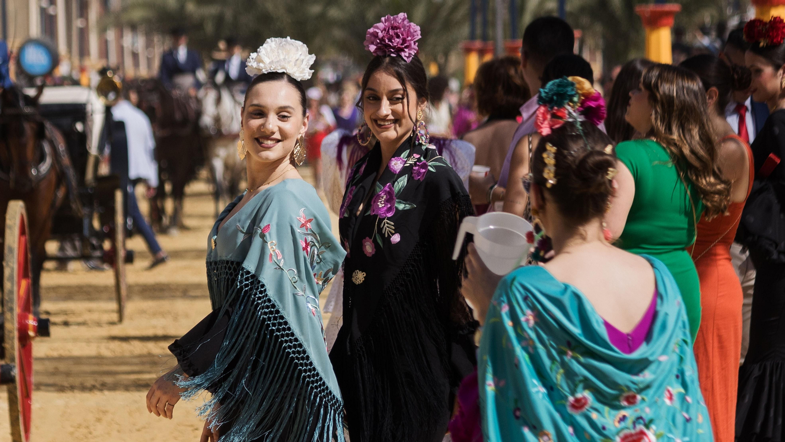 Búscate en las fotos del miércoles en la Feria de Jerez 2024