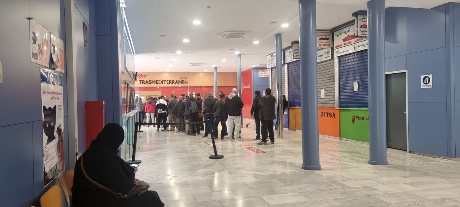 Estación marítima en el Puerto de Almería