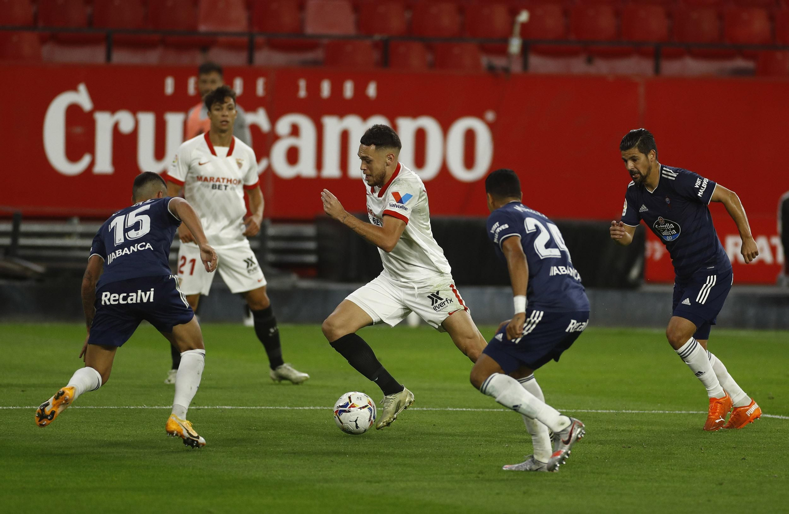 Las imágenes del Sevilla-Celta