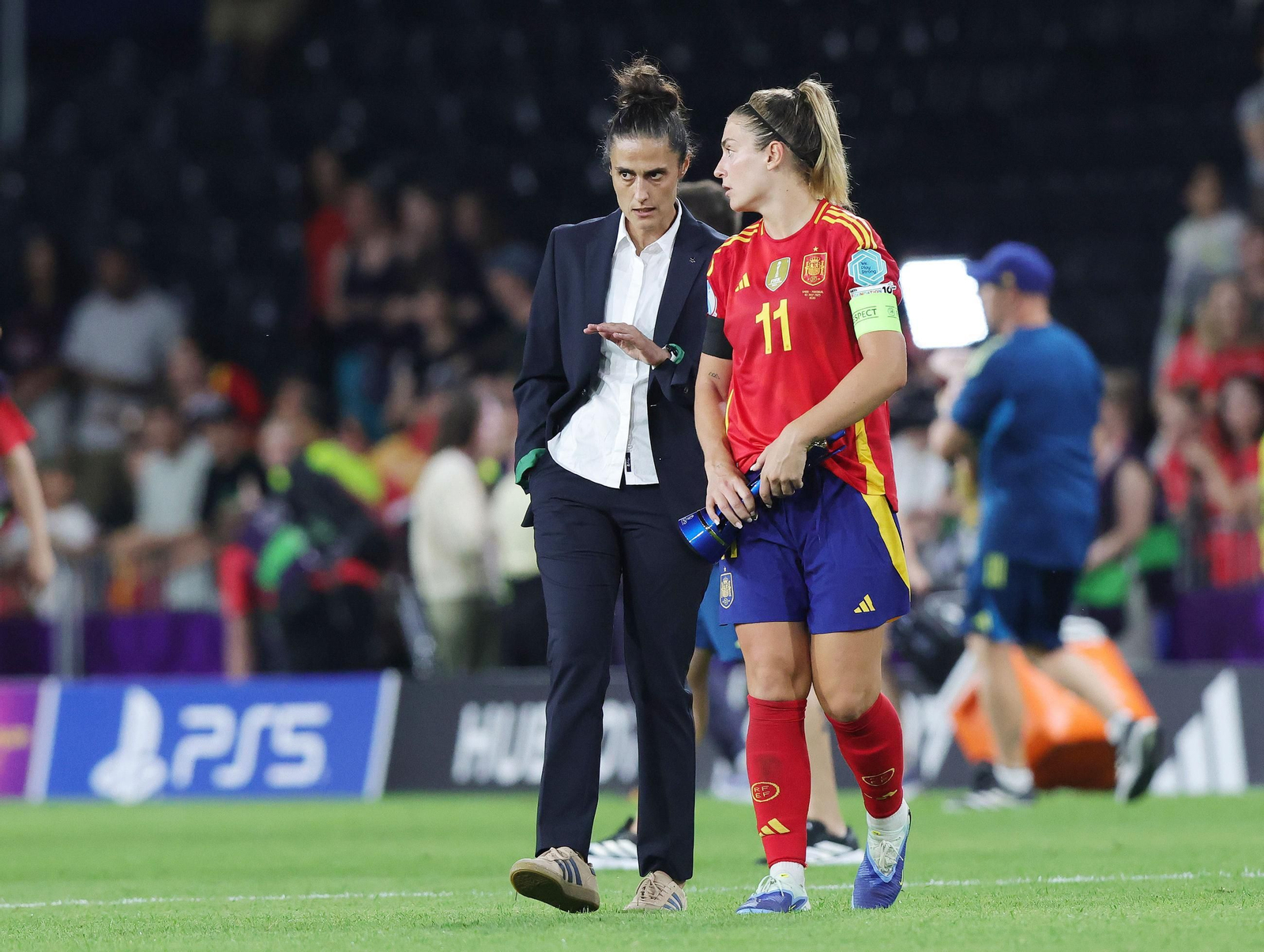 Las fotos del España-Portugal en la Eurocopa femenina