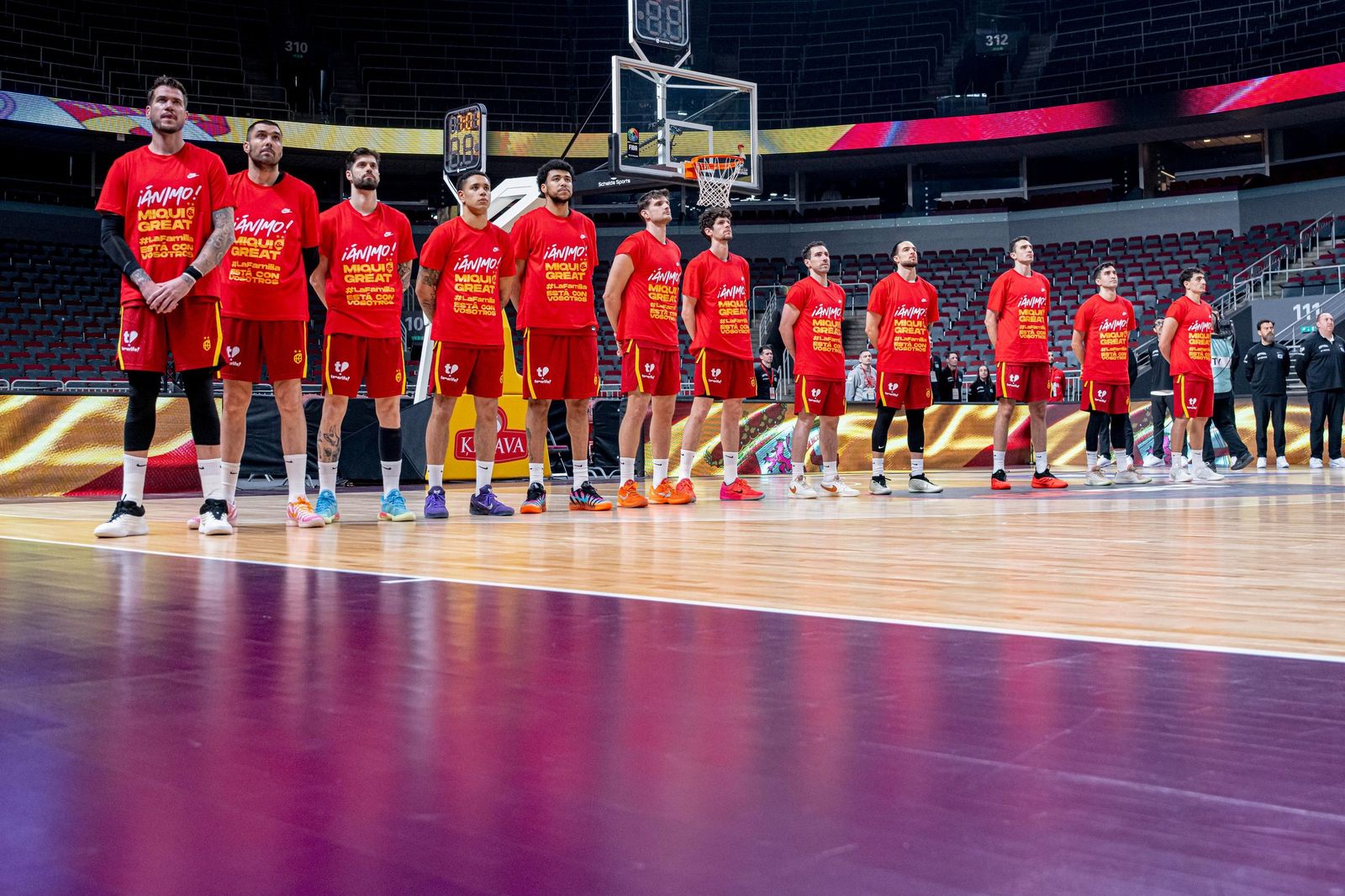 Las mejores fotos del Ucrania-España de baloncesto