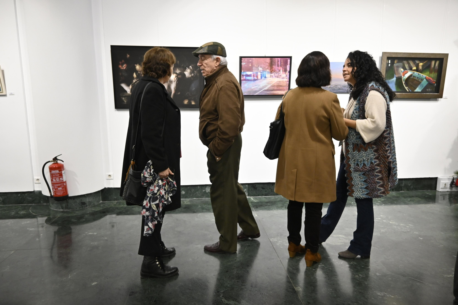 Inauguración de la muestra solidaria titulada 'ArtistasxPrincesa. Una obra por cada princesa RETT'