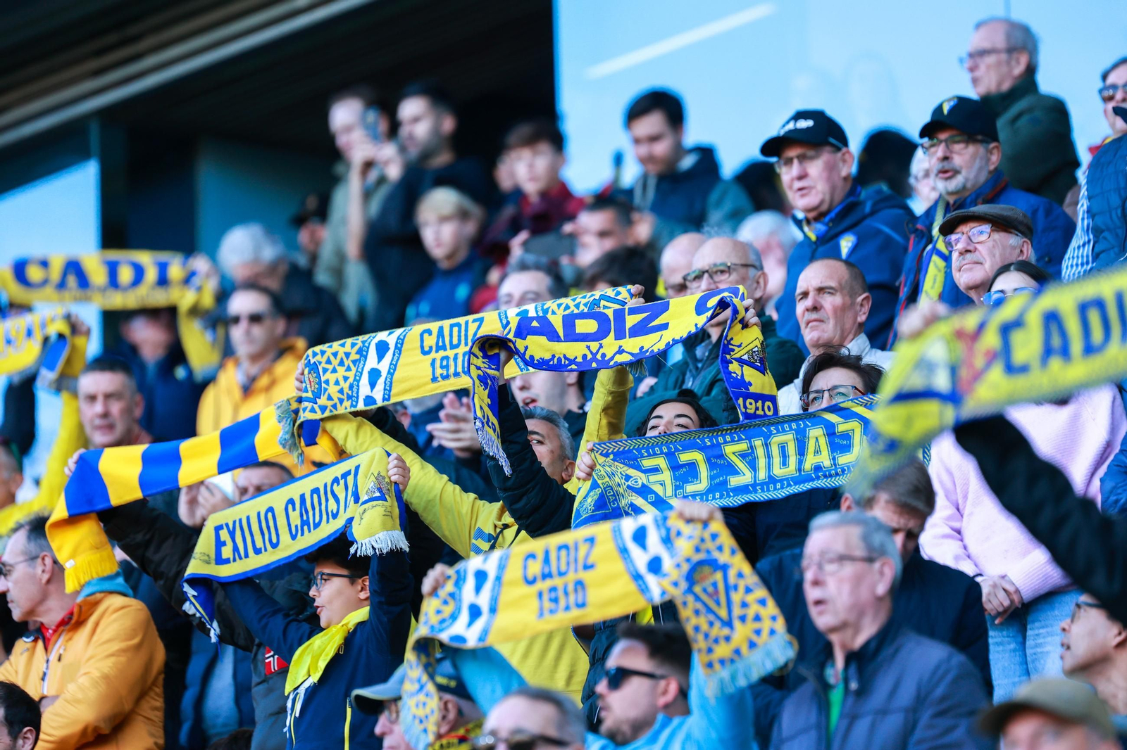 Las imágenes del Cádiz CF- Cultural Leonesa