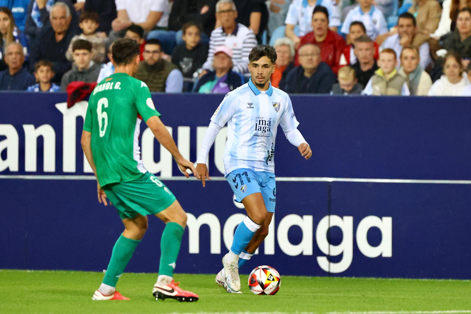 El Málaga CF-Alcoyano, en fotos