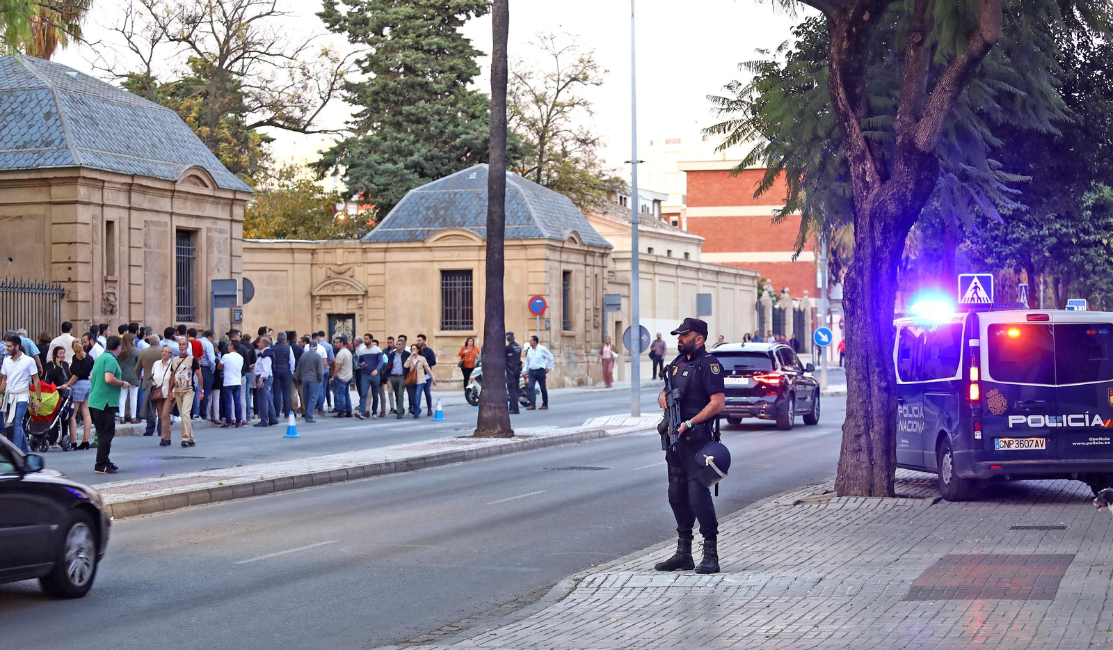 El mitín de Vox en la Real Escuela de Jerez, en imágenes El mitín de Vox en la Real Escuela de Jerez, en imágenes
