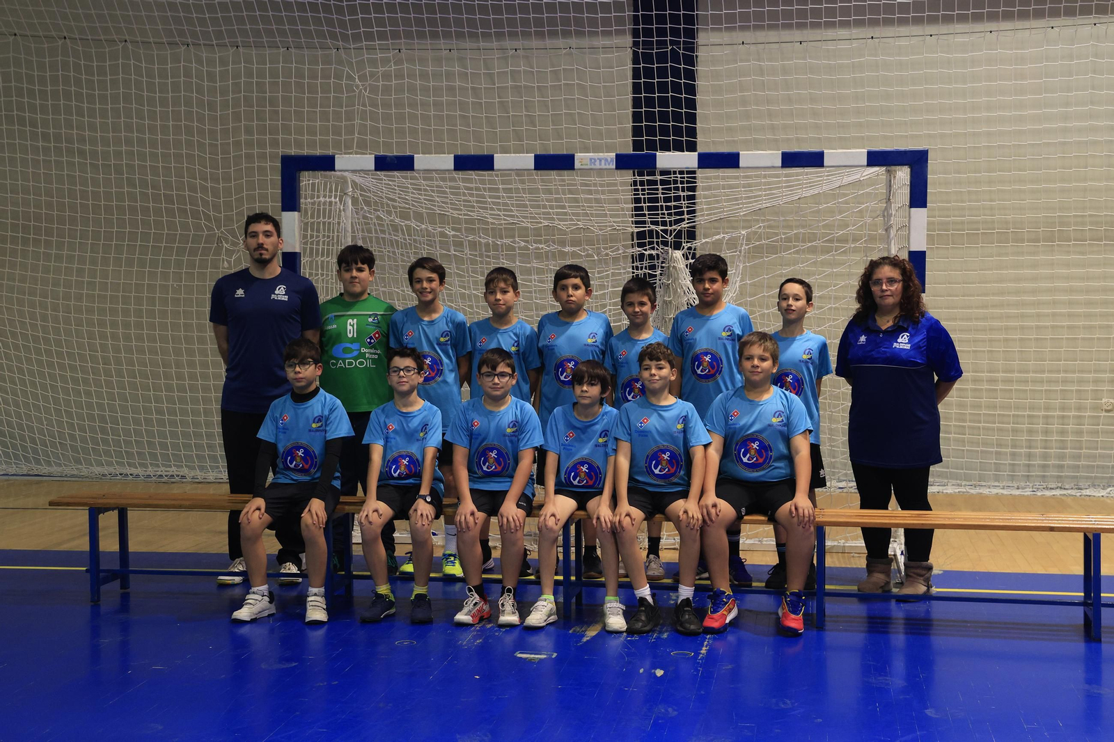 Las fotos de familia del Club Balonmano Ciudad de Algeciras 2025-26