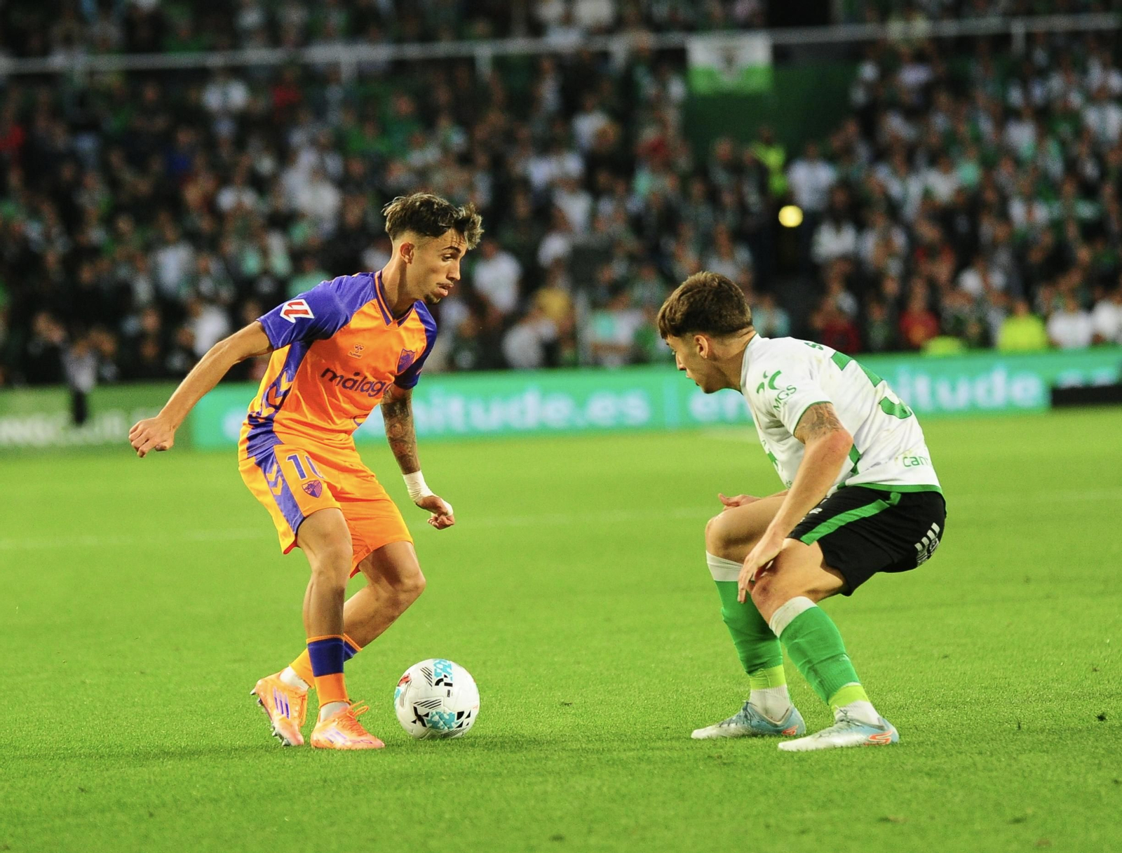 Las fotos del Racing de Santander-Málaga CF
