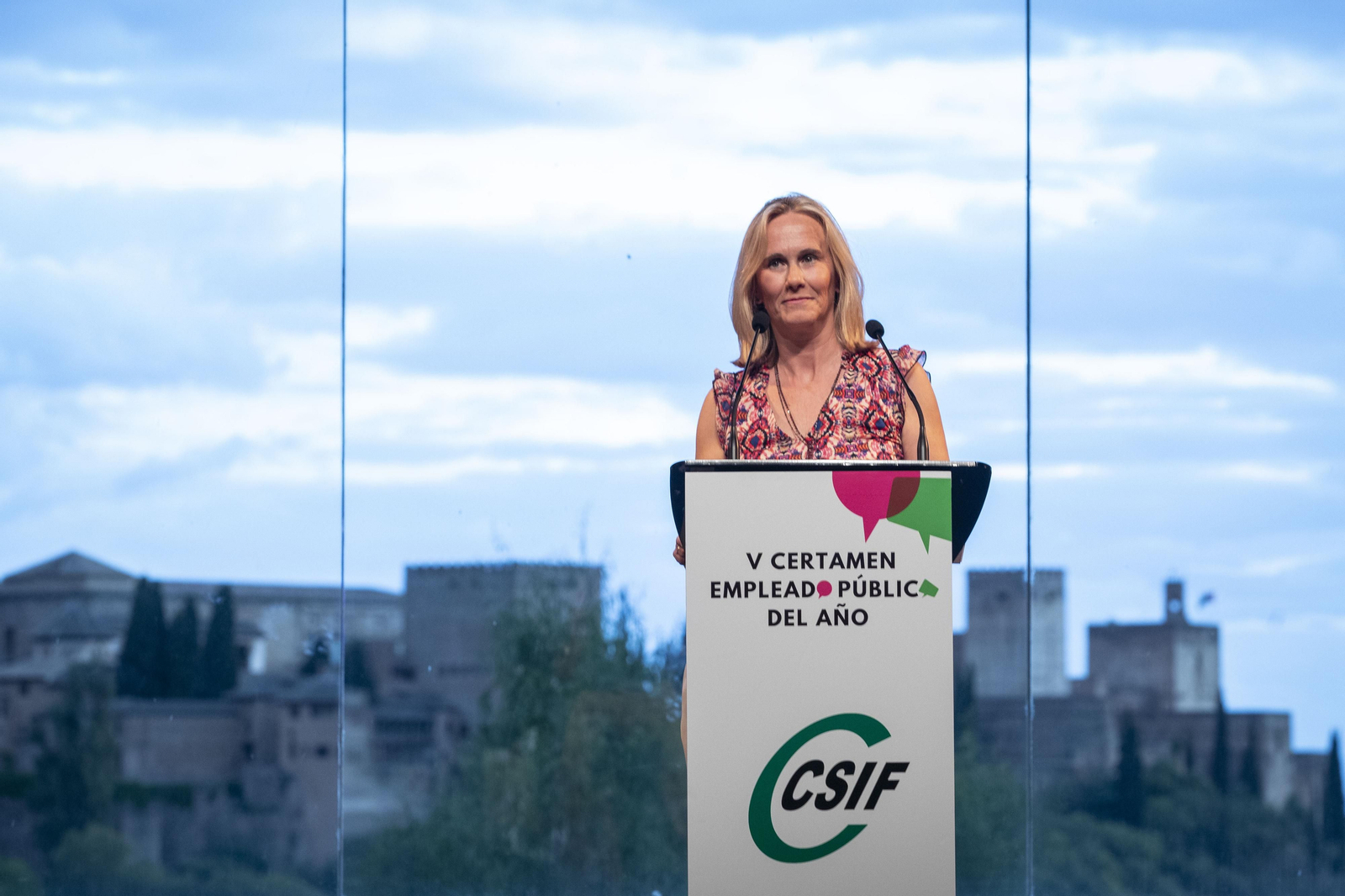 El V Certamen del Empleado Público del año en Granada, en imágenes