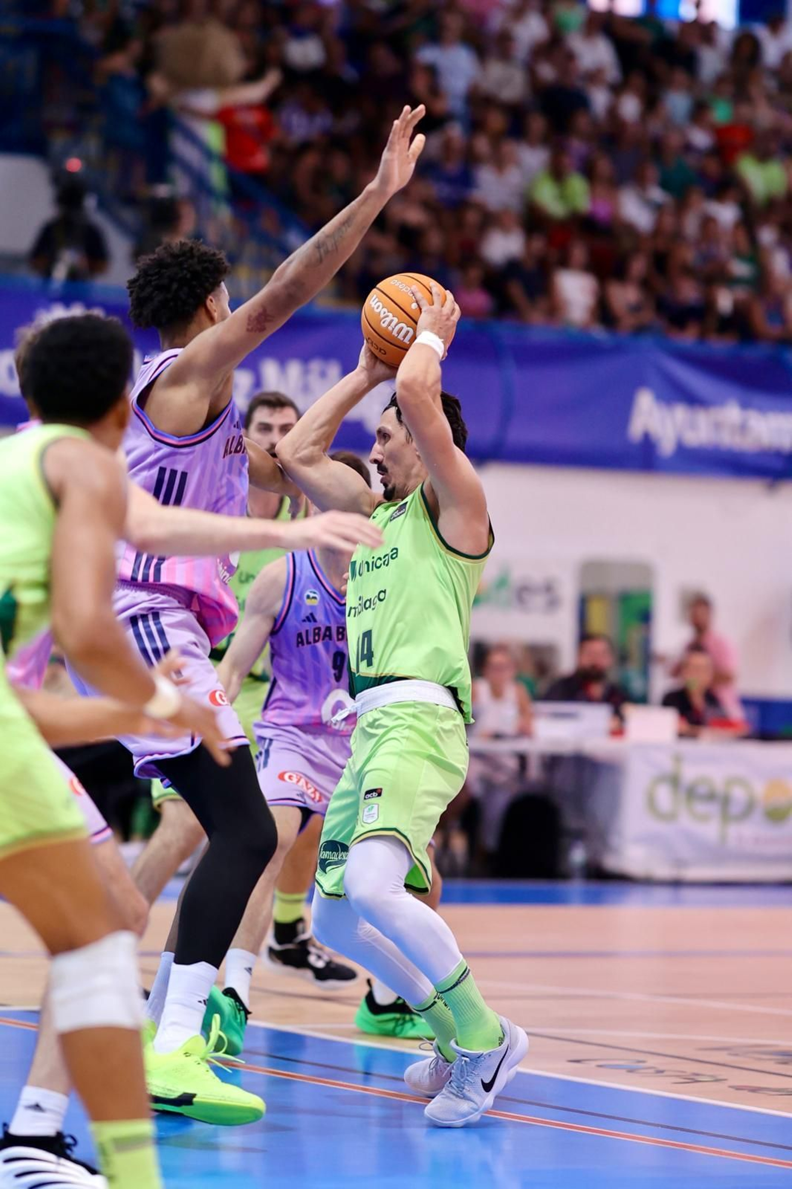 El Unicaja-Alba Berlín, en fotos