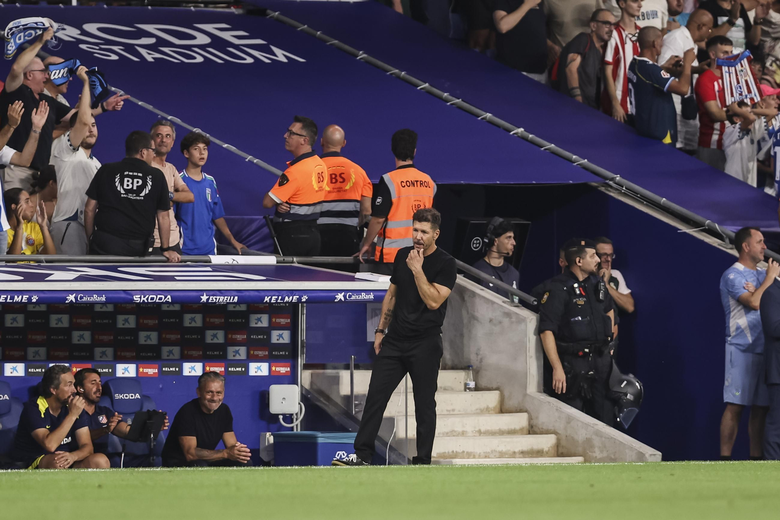 Las fotos del Espanyol - Atlético de Madrid
