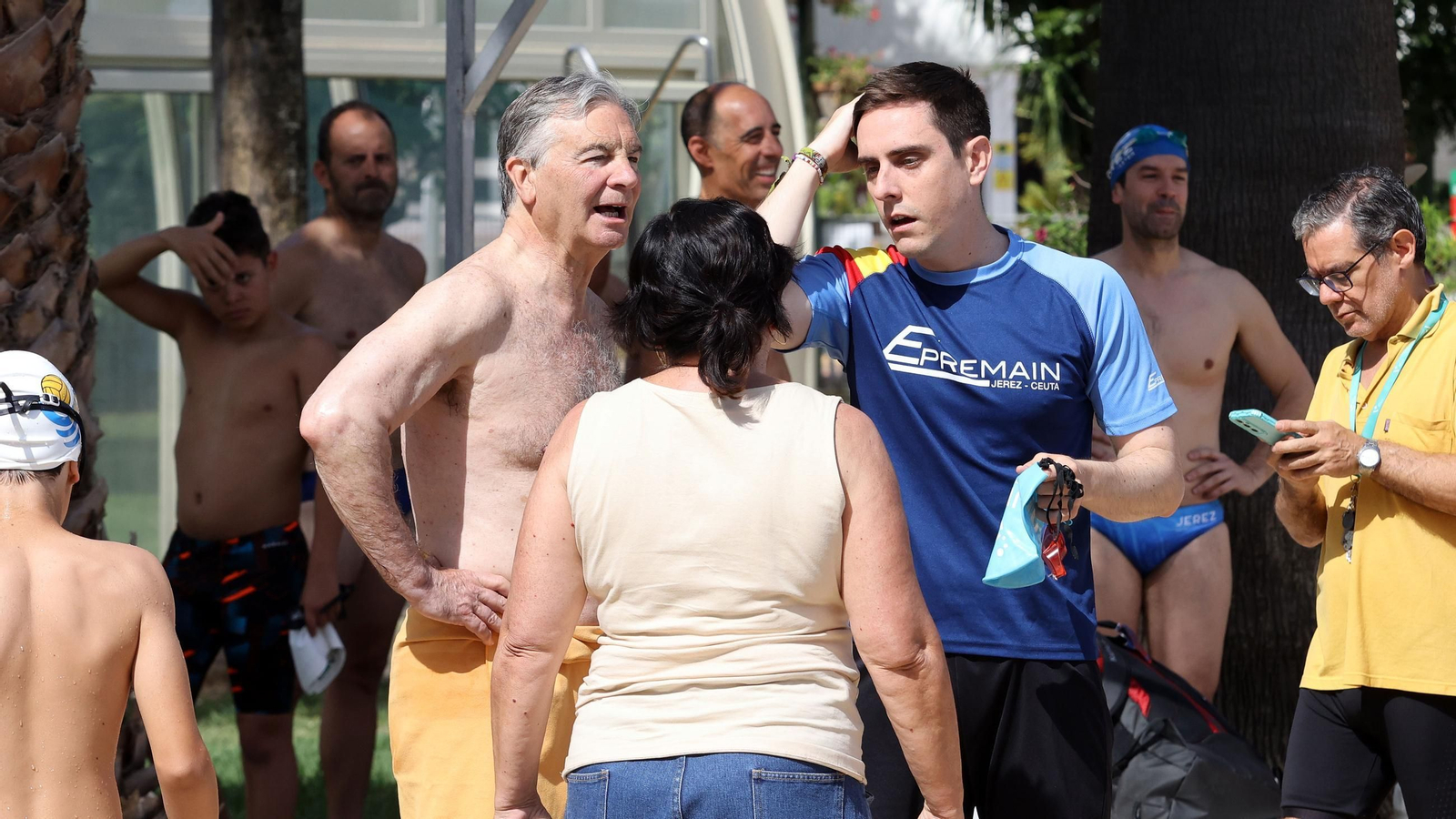 Imágenes del 55 aniversario de la Natación en Jerez