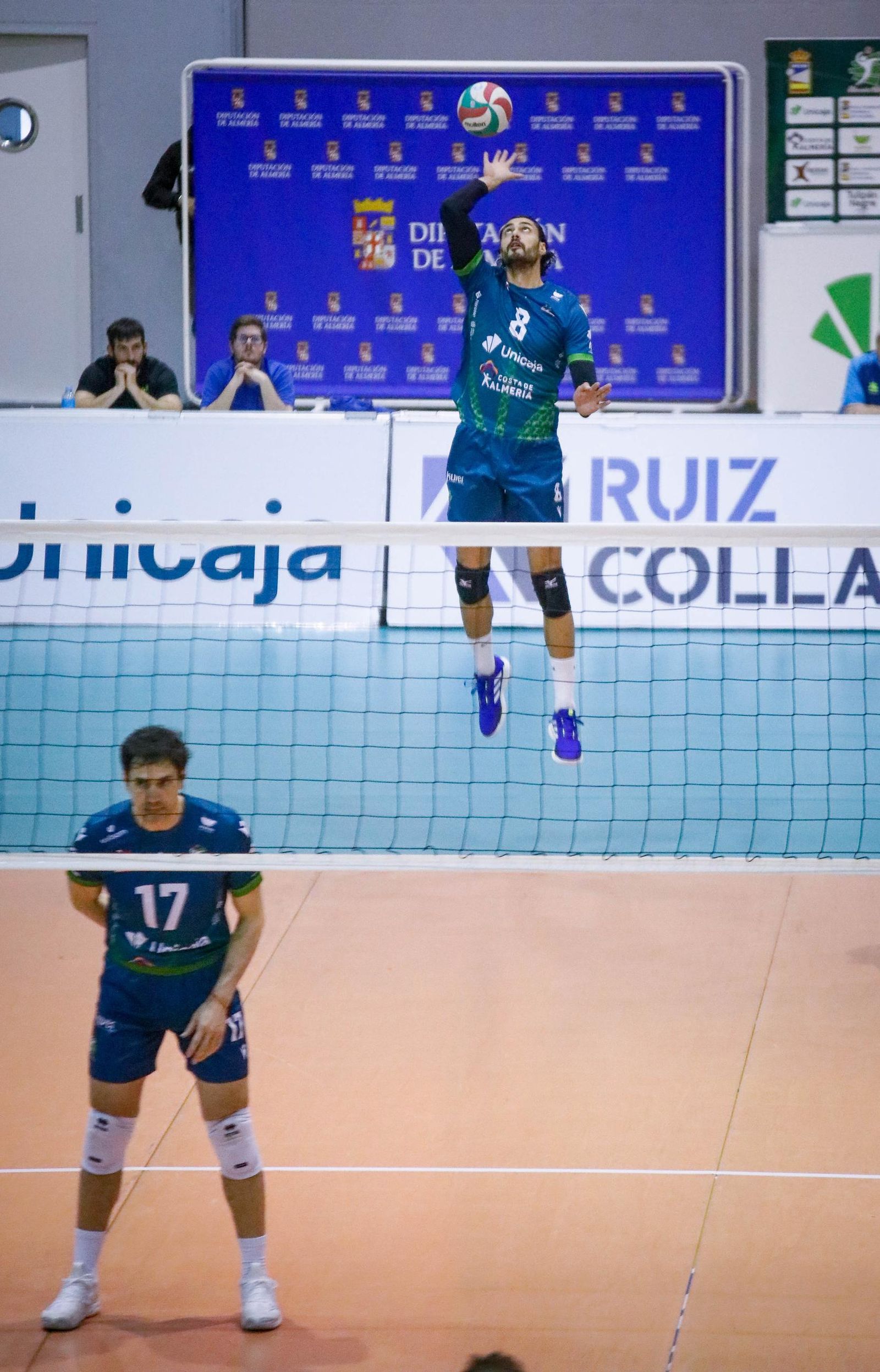 Las imágenes del Unicaja Costa de Almería-Leleman Conqueridor, primer partido del play off por el título de Superliga en Almería