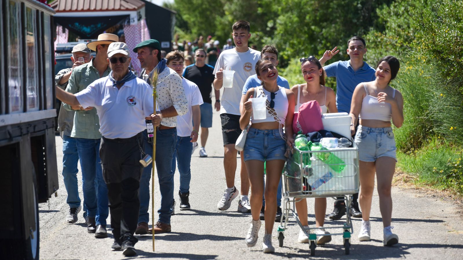 Fotos de la romería de San Isidro Labrador en Los Barrios