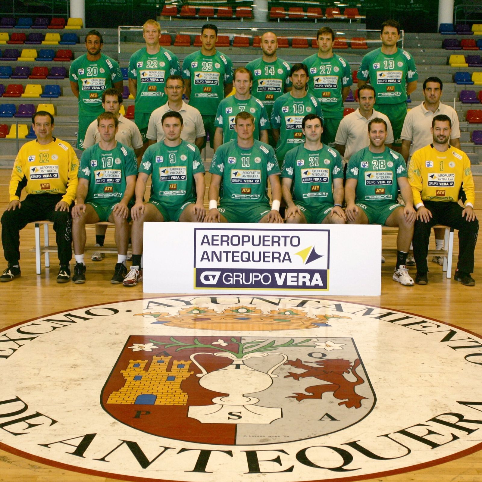 Plantilla del Balonmano Antequera 2007/08