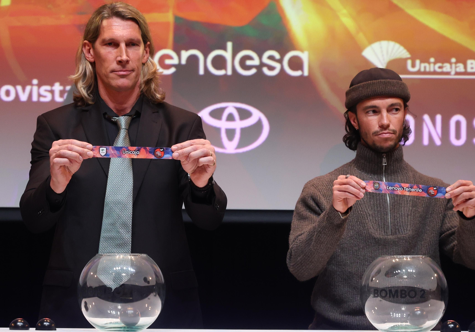 El sorteo de la Copa del Rey de baloncesto en Málaga, en fotos