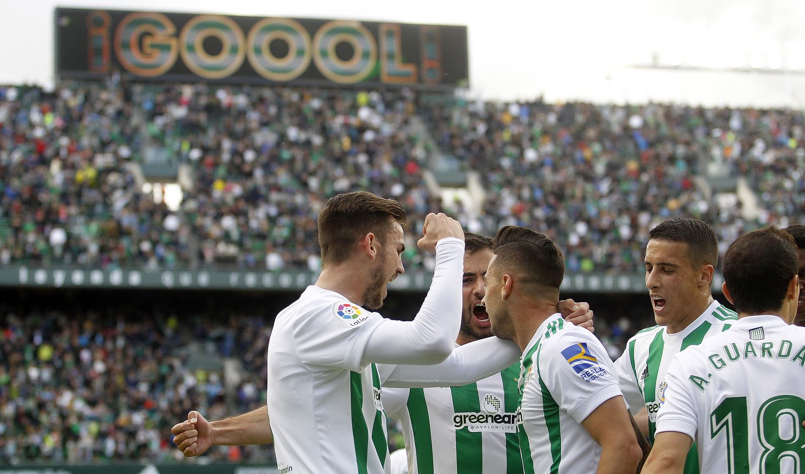 Las imágenes del Betis-Eibar