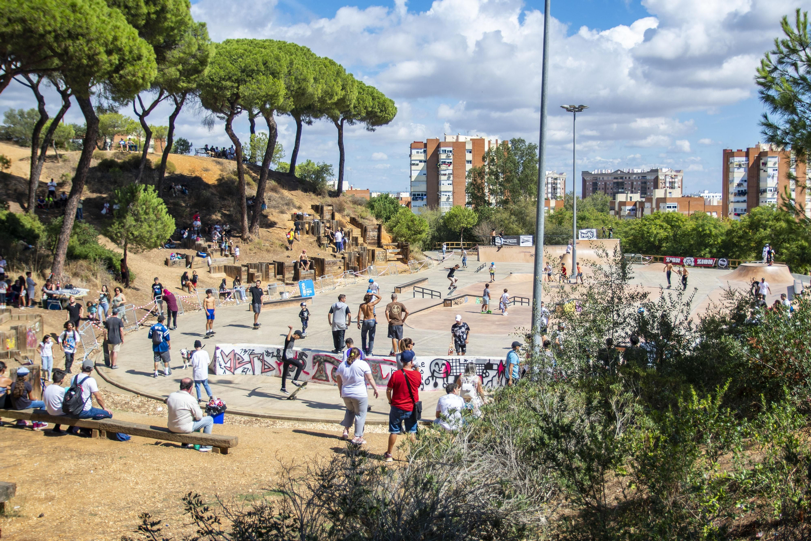 Las mejores imágenes del I Campeonato de Skate Parque Moret de Huelva