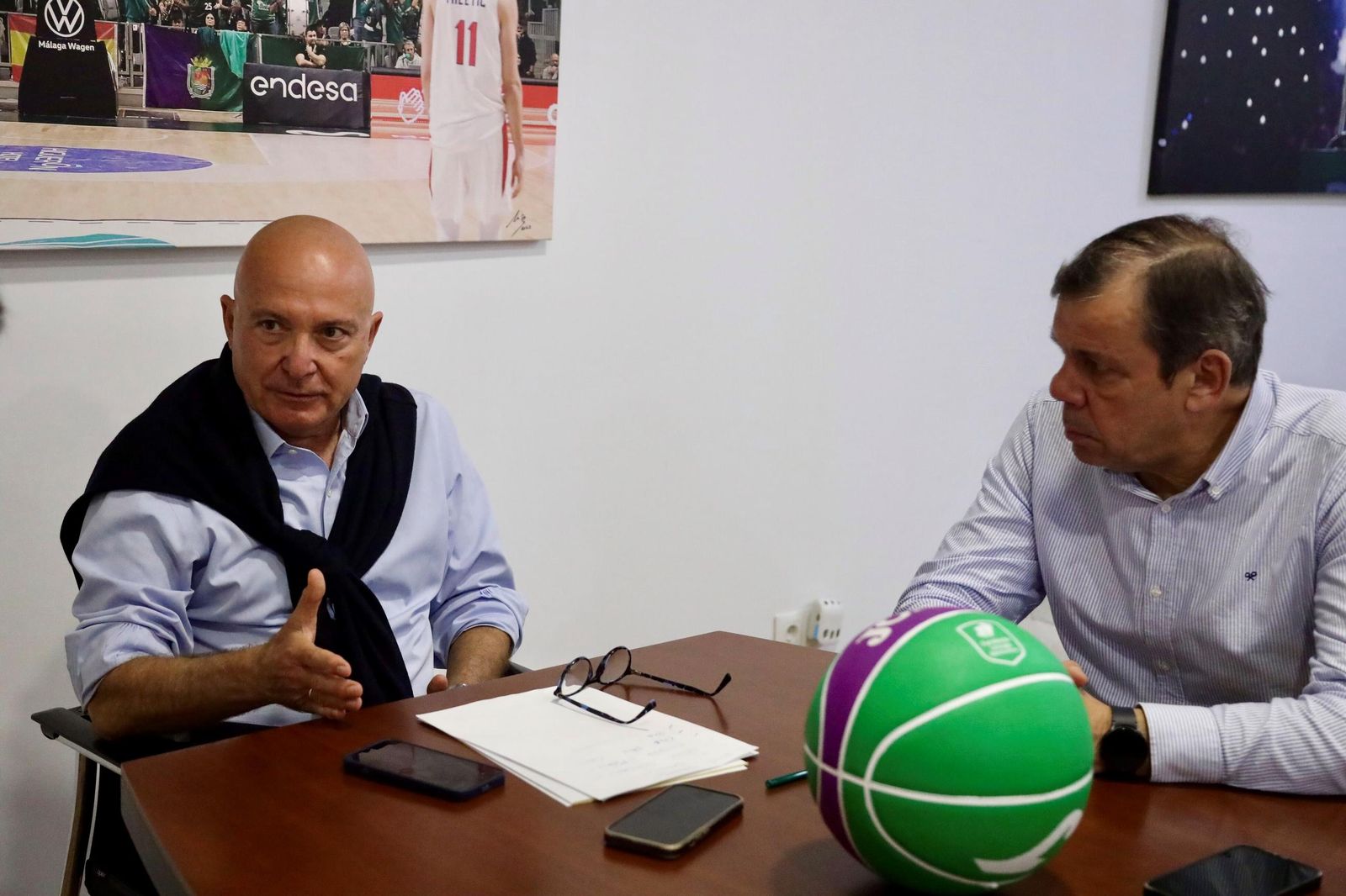 La entrevista a López Nieto y Juanma Rodríguez, en fotos