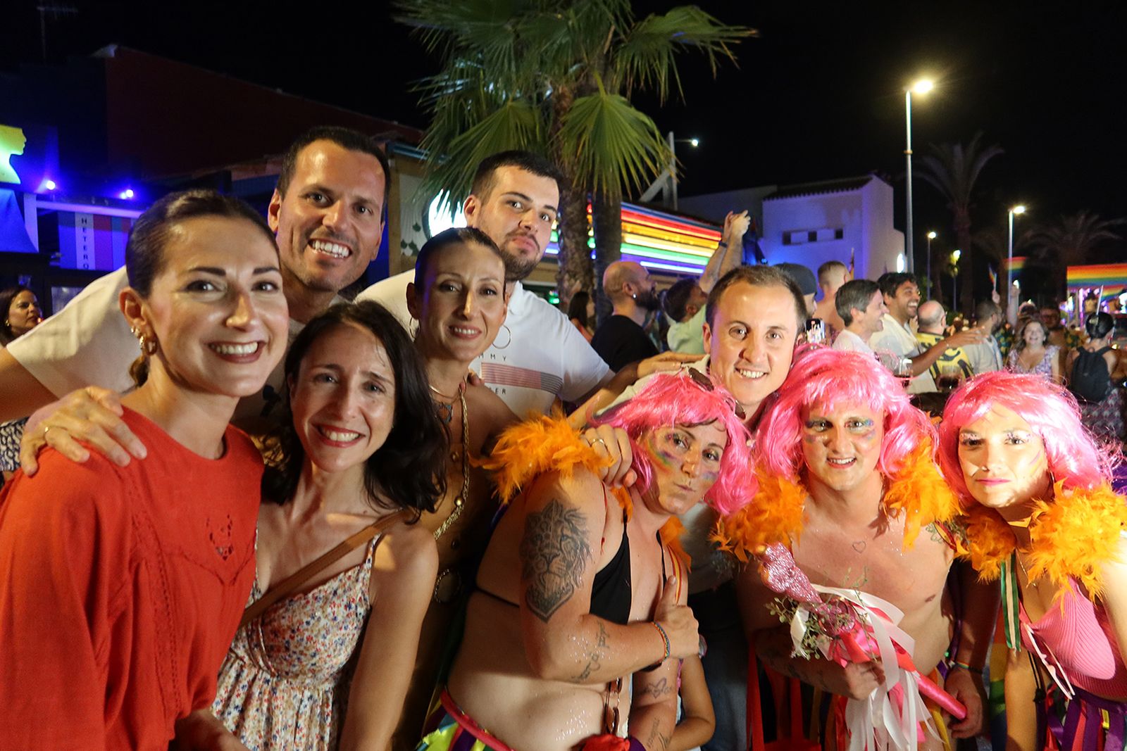 El desfile del Orgullo LGTBIQ de Vera Playa, en imágenes