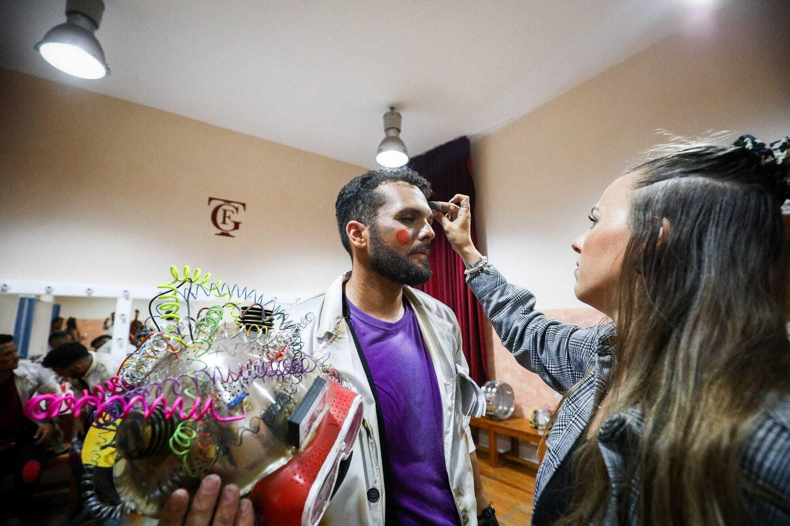 Ambiente de la octava sesión clasificatoria