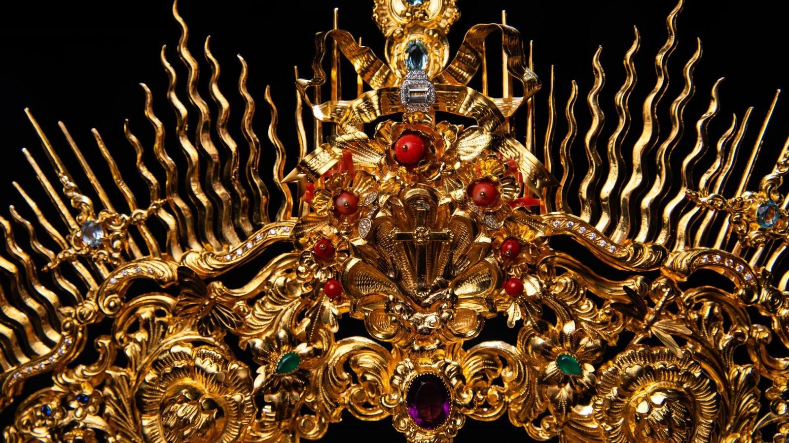 Detalle de la corona.