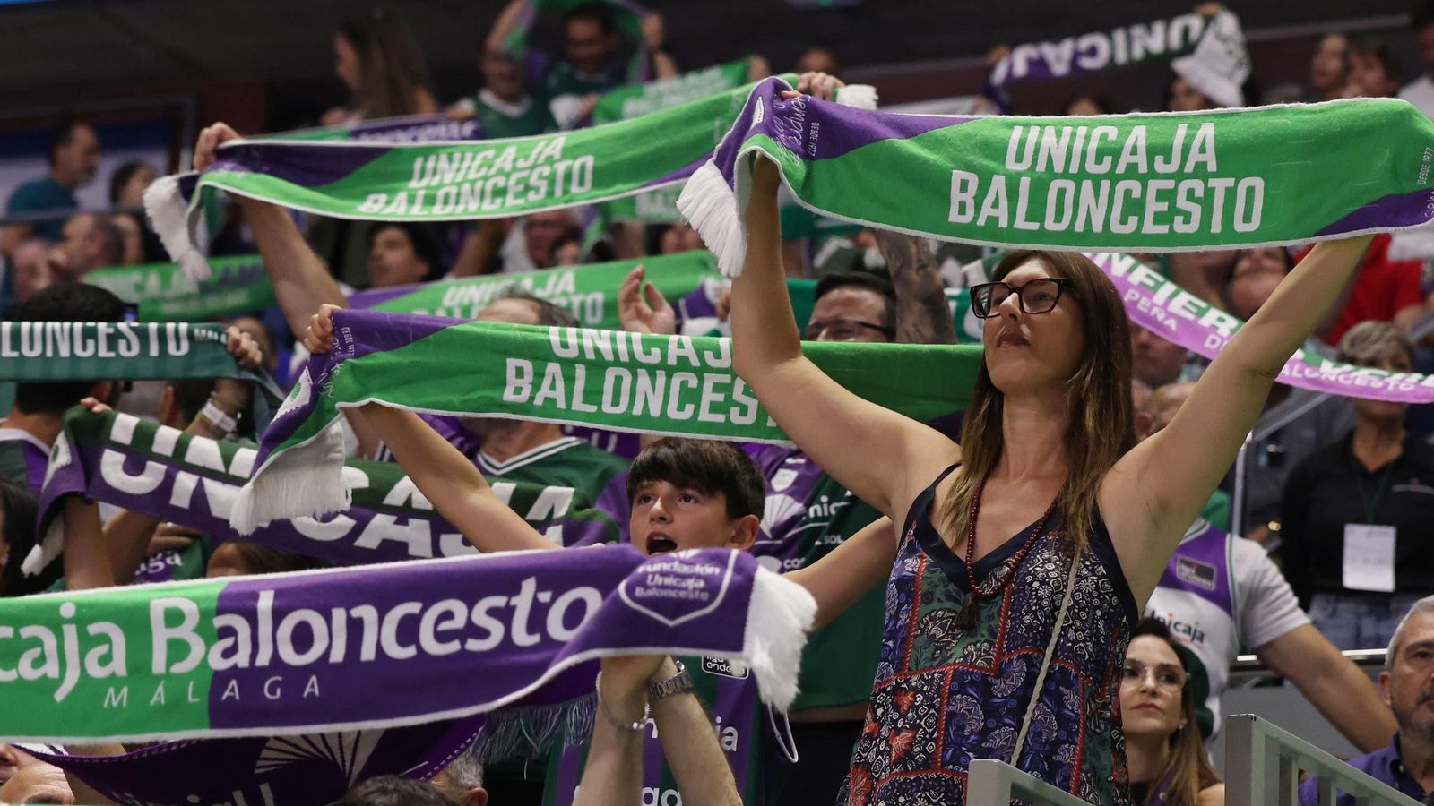 Las fotos del Unicaja-Barcelona, primer partido del play off de la Liga Endesa