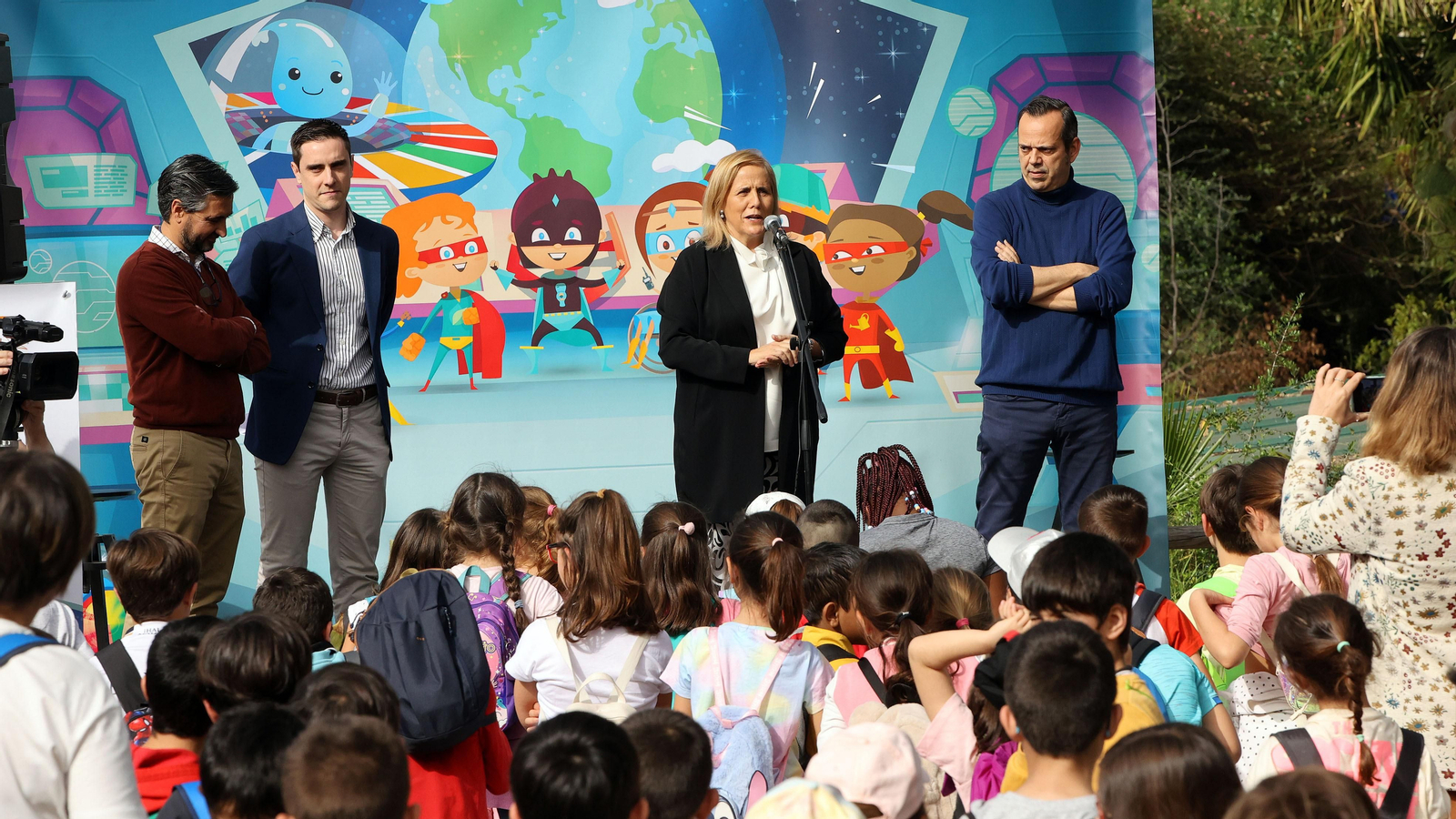 Día Mundial del Agua de Aquajerez y aniversario de Diario de Jerez en el Zoo