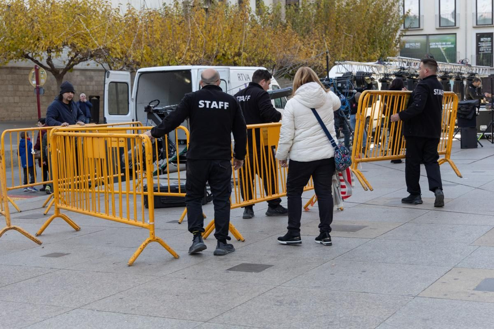 El trabajo tras las campanadas de Canal Sur en la Plaza de Santa María