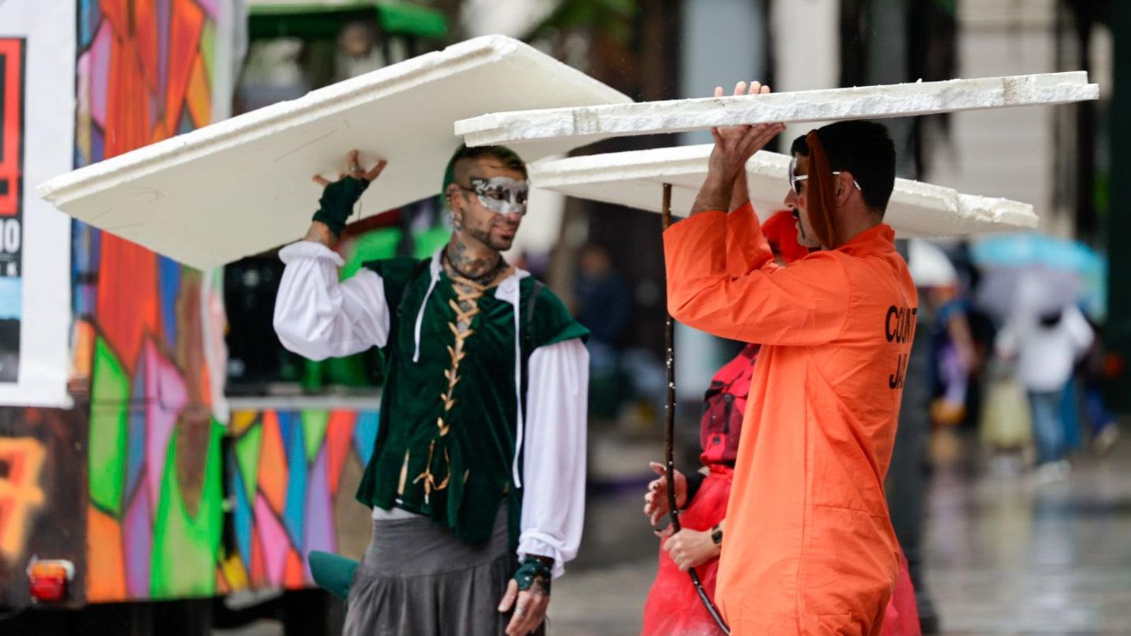 Las mejores imágenes del primer domingo de Carnaval de Cádiz