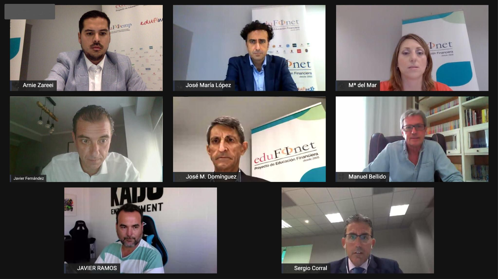 Reunión anual del Proyecto Edufinet de Unicaja.