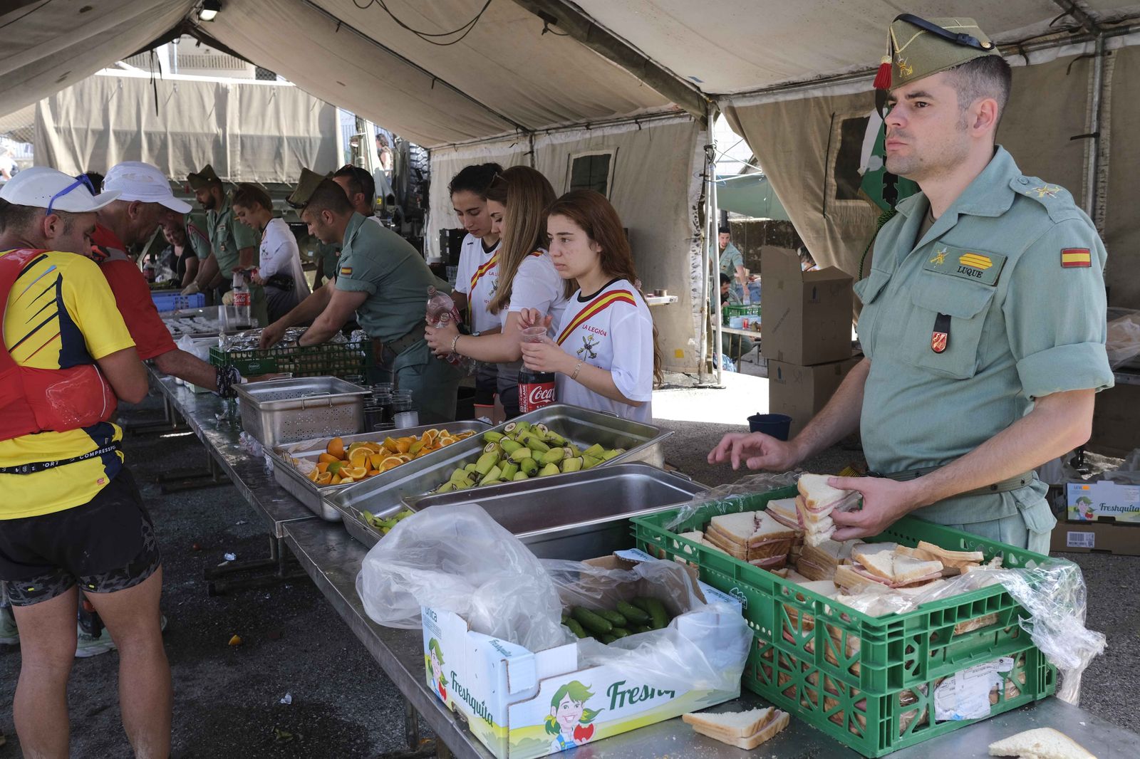 La jornada diurna de los 101, en fotos