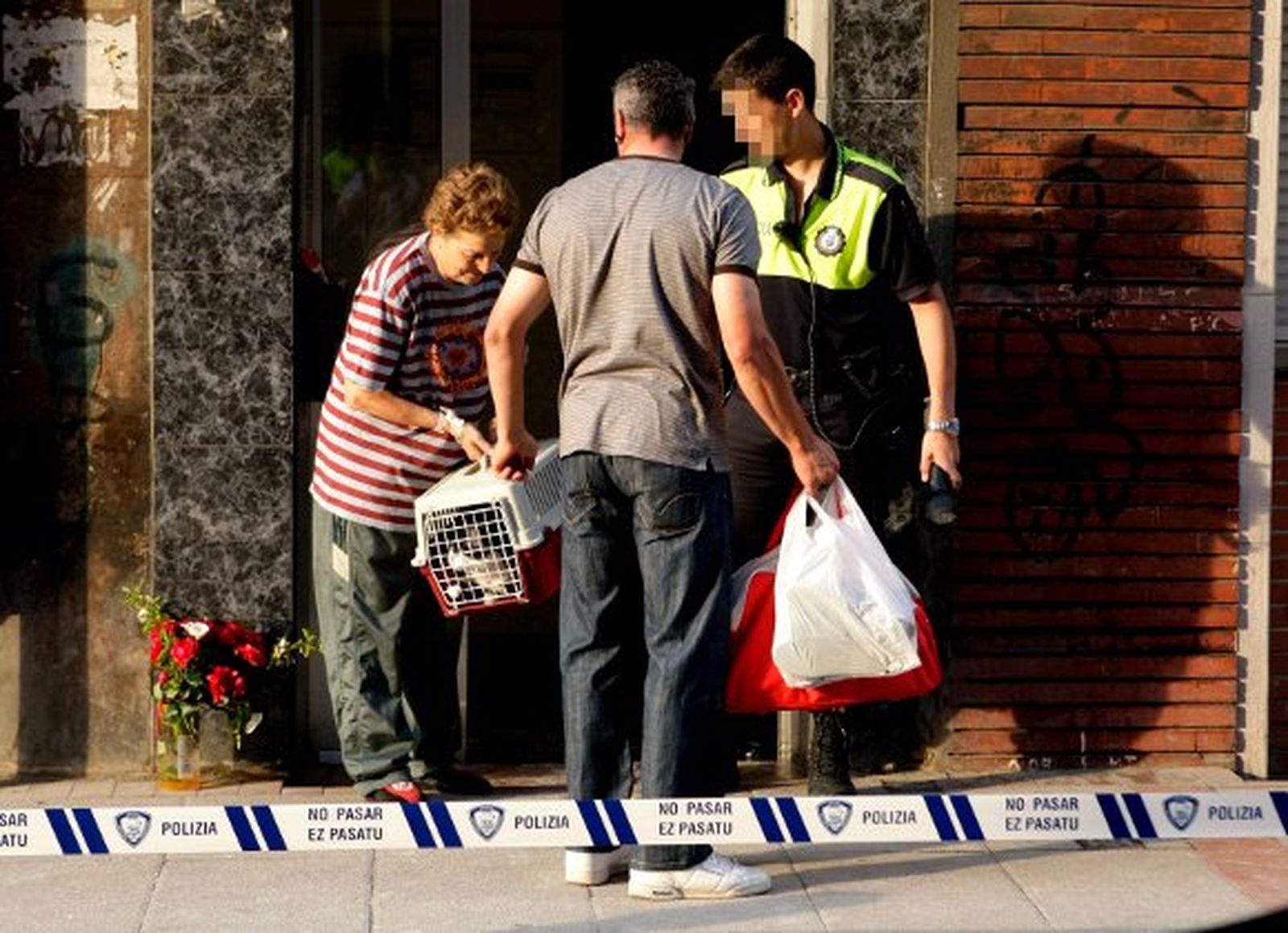 Dos muertos y seis heridos en el incendio de una vivienda de Sestao