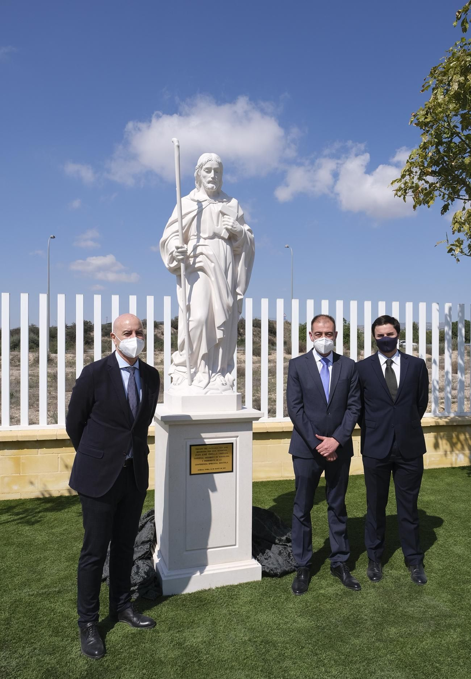 Bendición de las instalaciones de Hydrodiseño, en Huércal Overa (Almería)