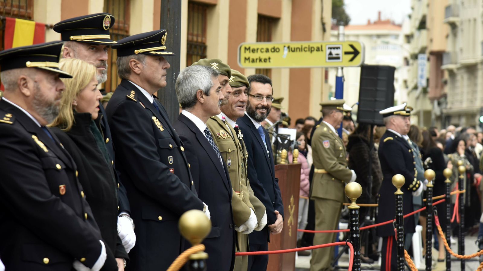 Las mejores fotos de la jura de bandera civil en La Línea