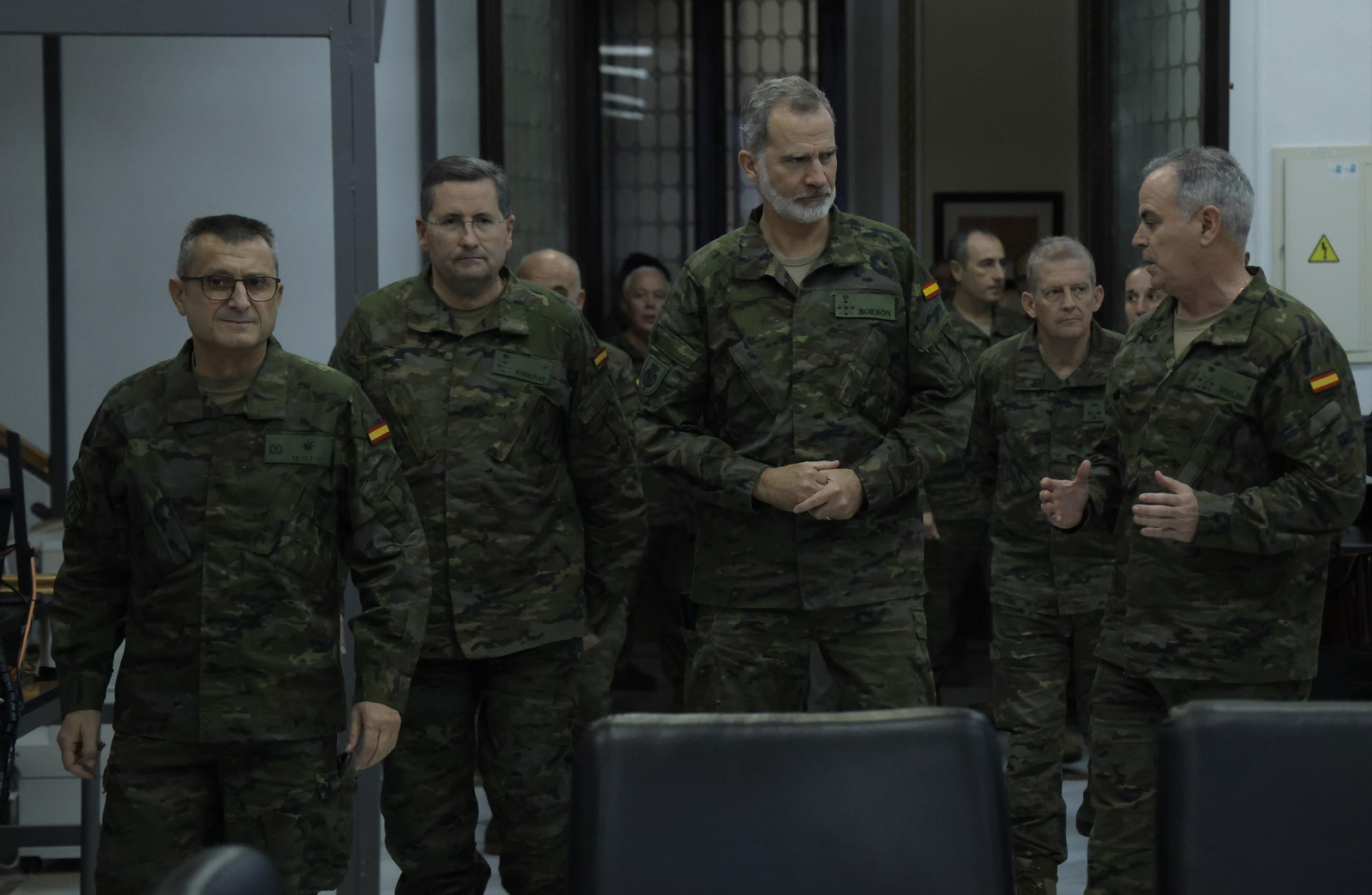 Las fotos de la visita de Felipe Vl a Capitanía