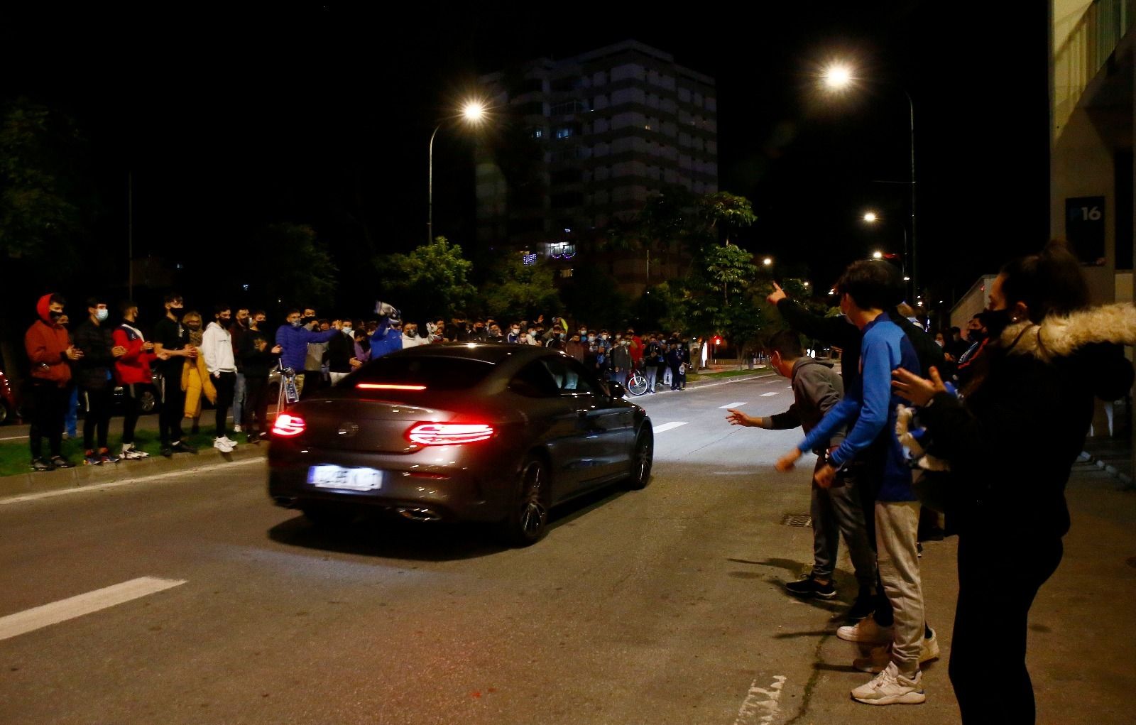 Las fotos del calentamiento previo del Málaga CF-Logroñés