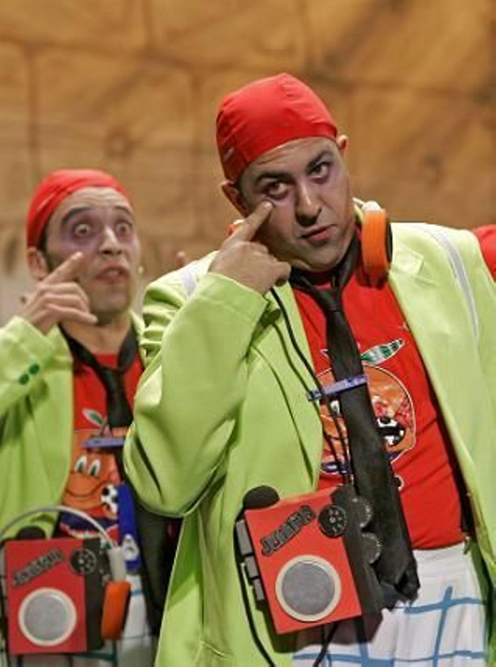 Peculiar tipo de la chirigota onubense.

Foto: Lourdes de Vicente