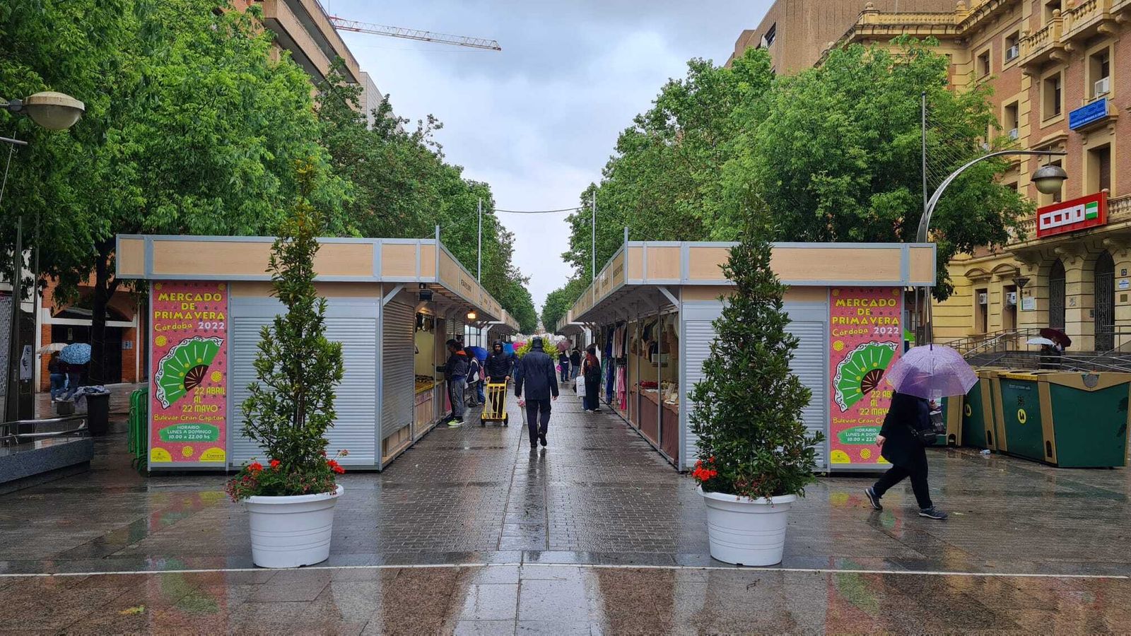 El Mercado de Primavera instalado en Gran Capitán.