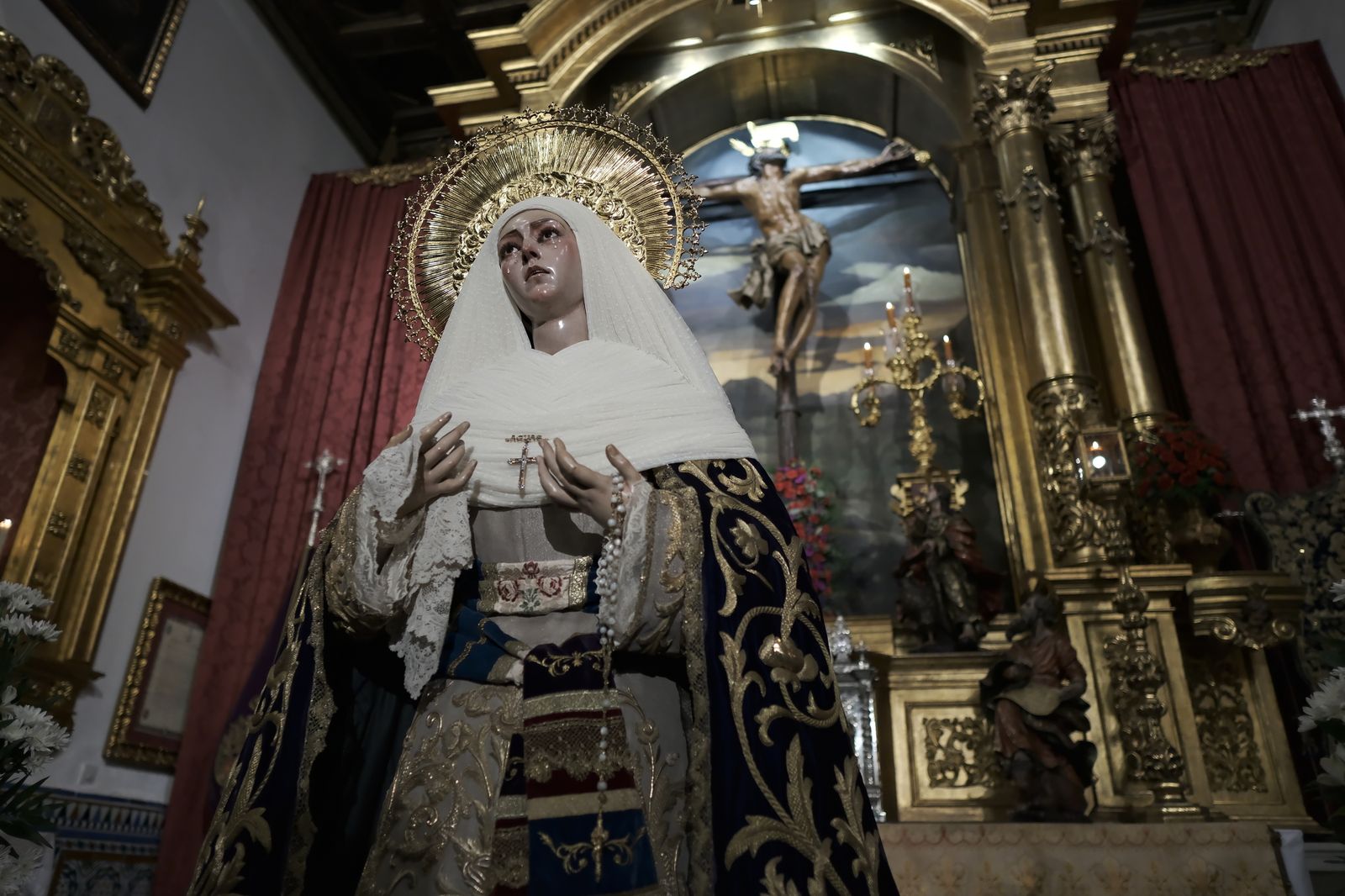 Las imágenes de la veneración a la Virgen de las Aguas del Museo