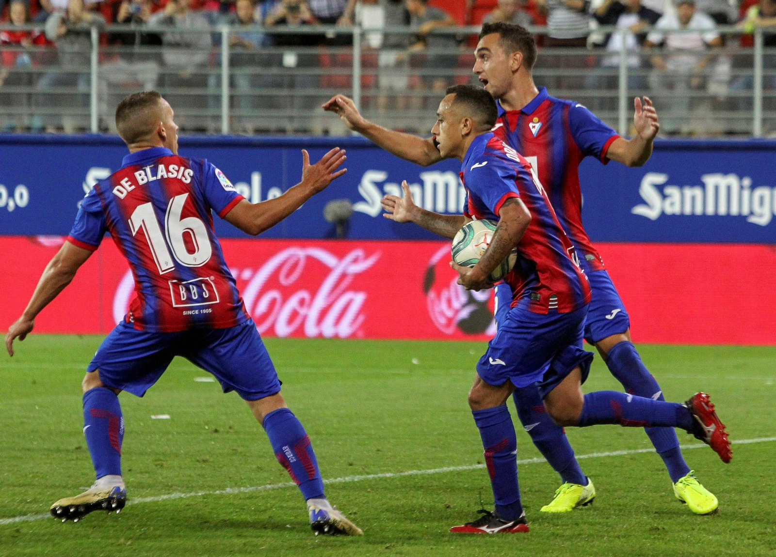 El Eibar-Sevilla FC, en imágenes