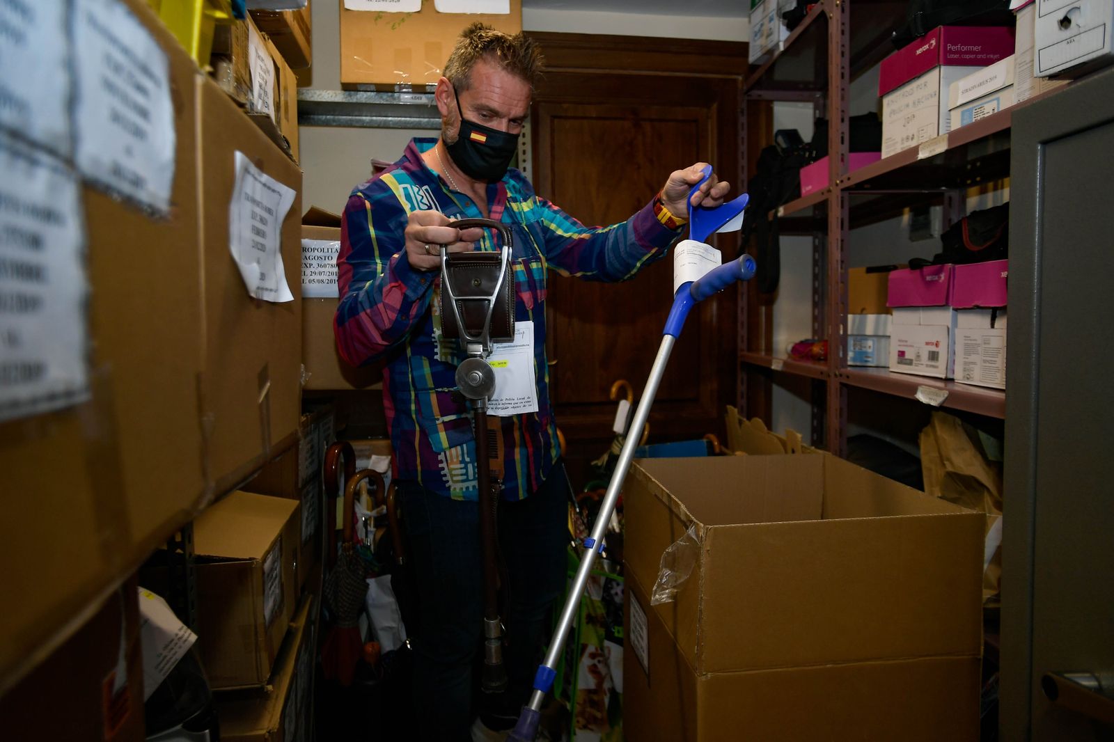 Fotos de Objetos Perdidos en el Ayuntamiento de Granada