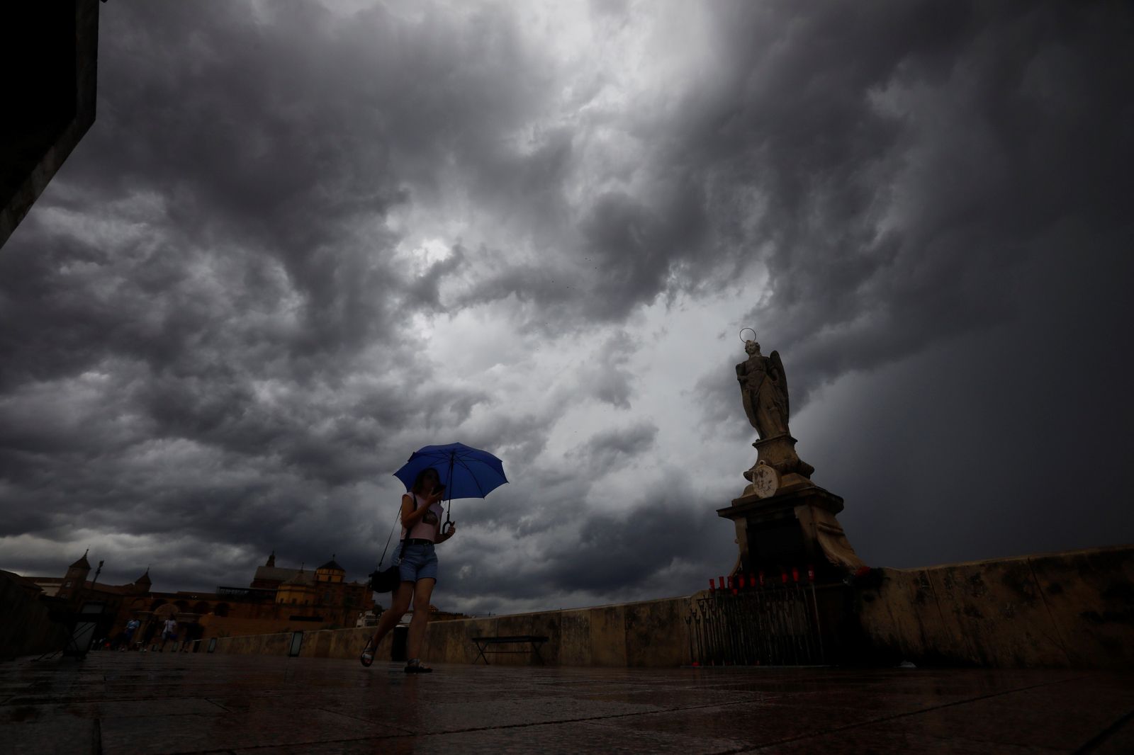 El paso de la tormenta por Córdoba, en imágenes