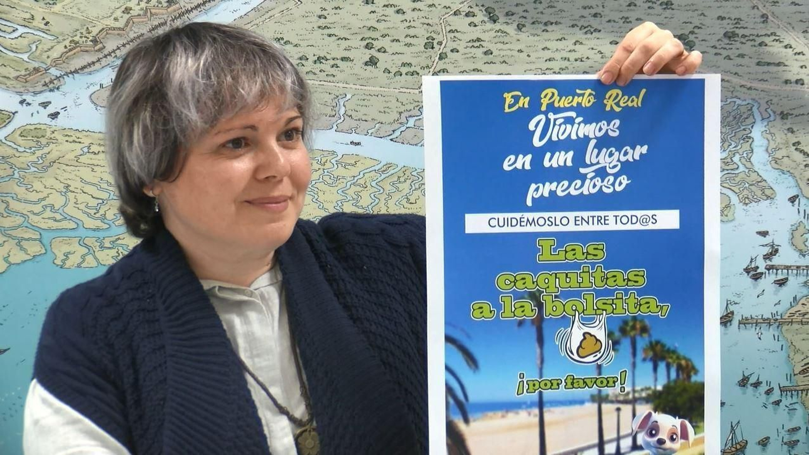 La edil, Virginia Mena, presenta la campaña