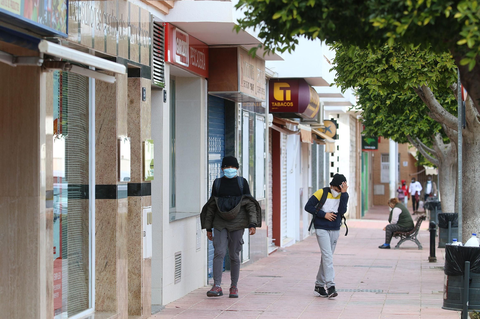 Las imágenes de Antas, el municipio almeriense con peor tasa de COVID-19