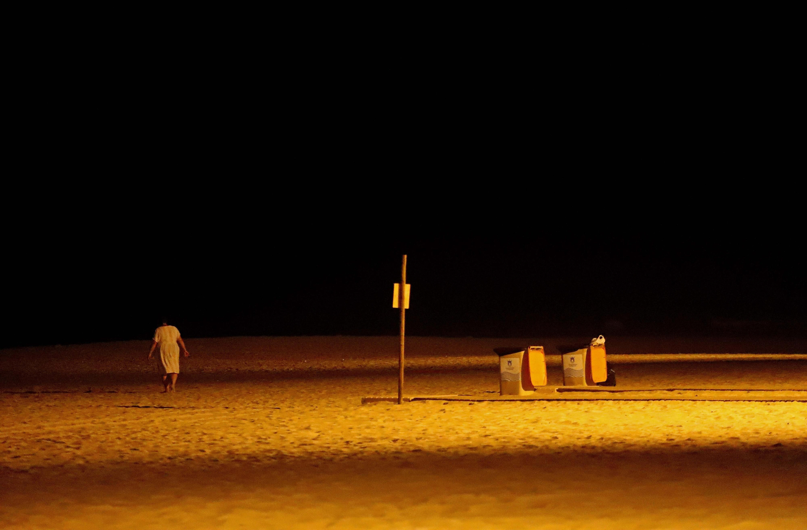 Playa de Getares, en Algeciras.