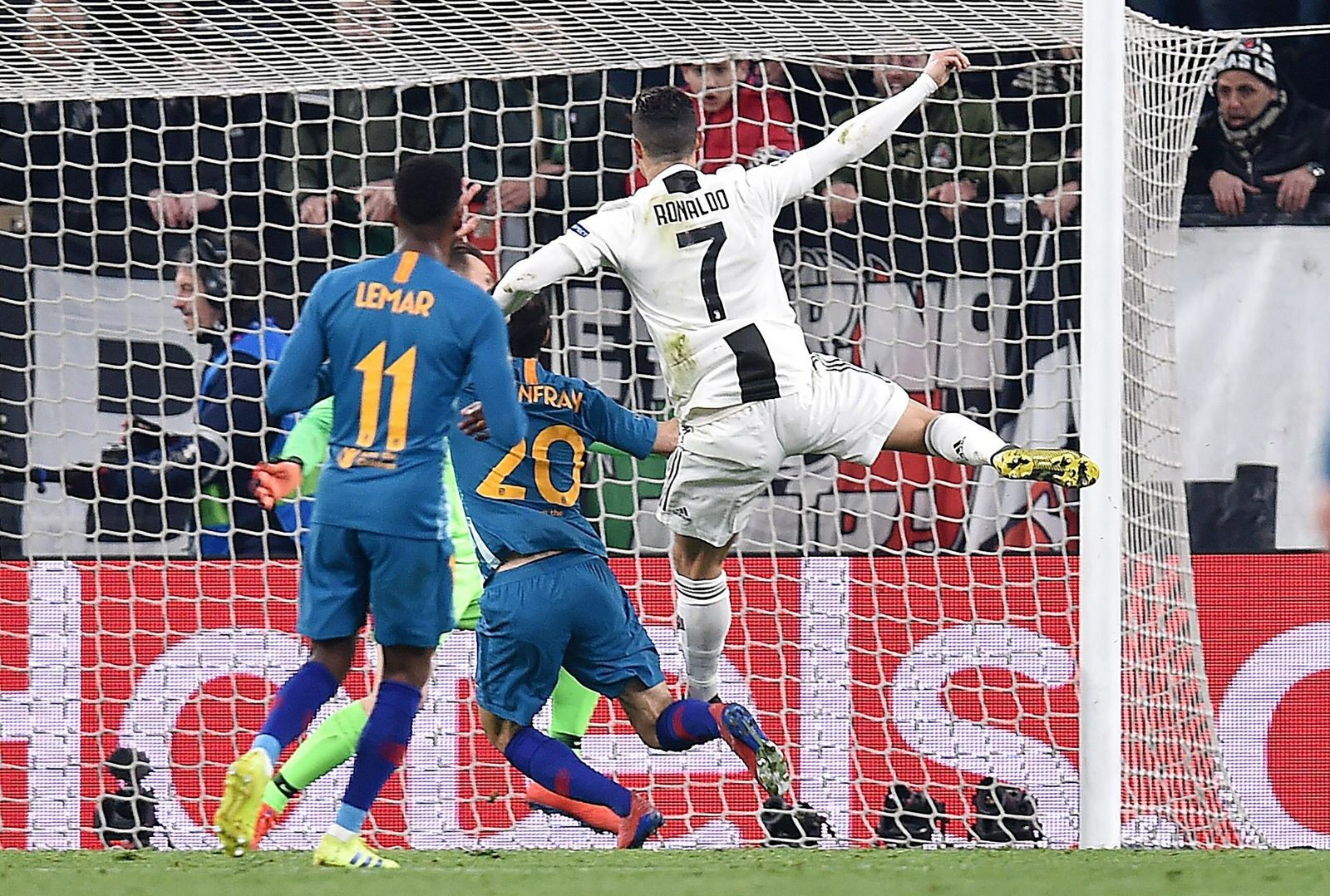 Las imágenes del Juventus-Atlético de Madrid de Champions