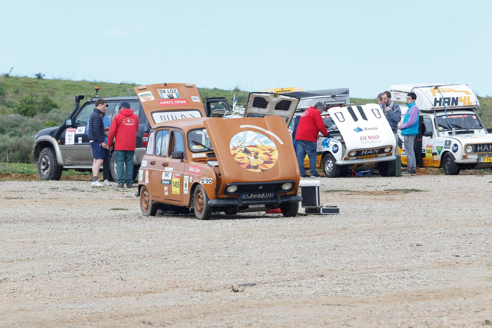 Fotos del rally 4L Trophy