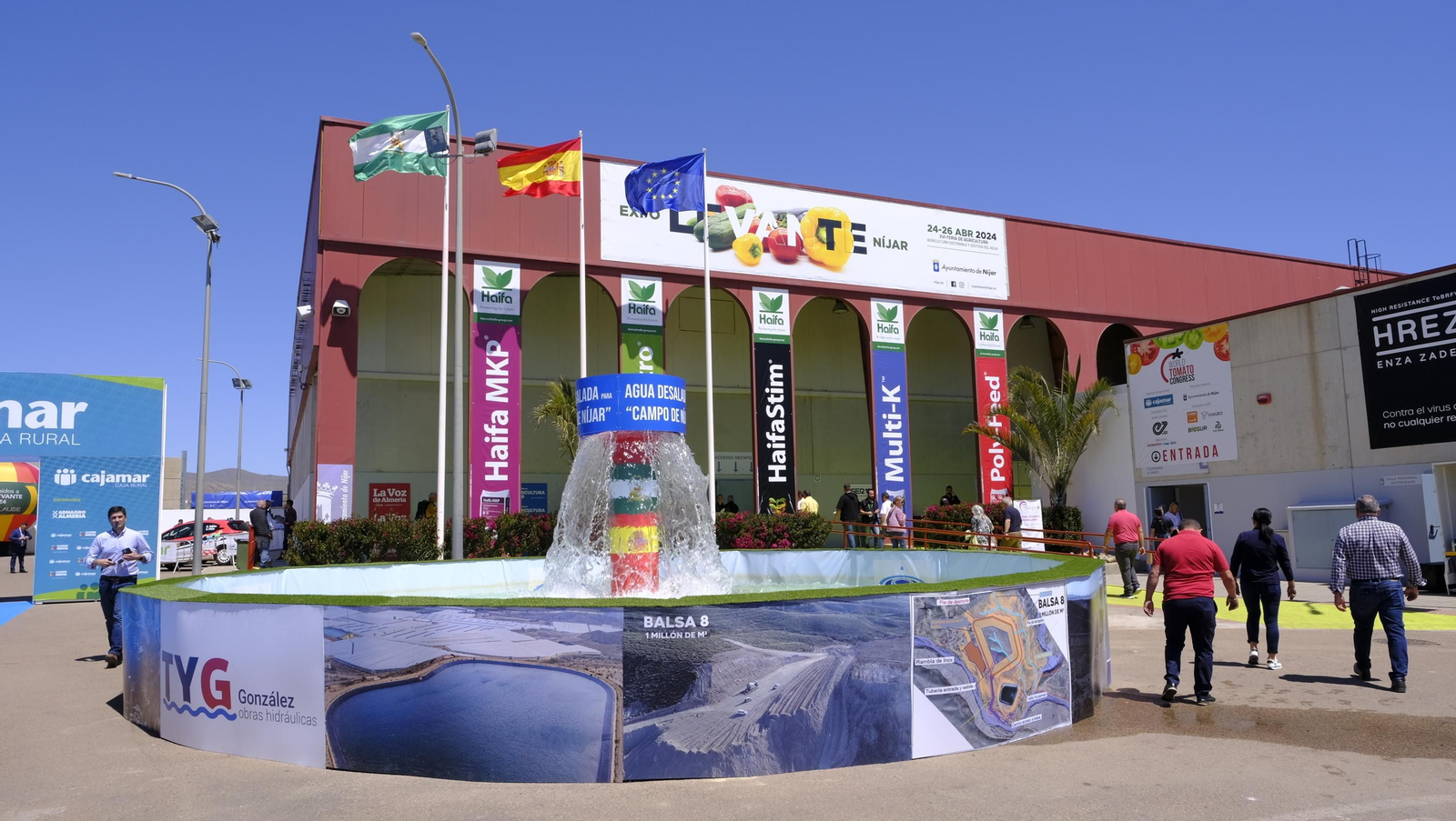 Las imágenes del primer día de Expolevante Níjar 2024